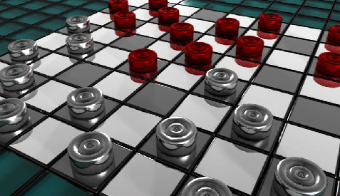 3D跳棋游戏截图