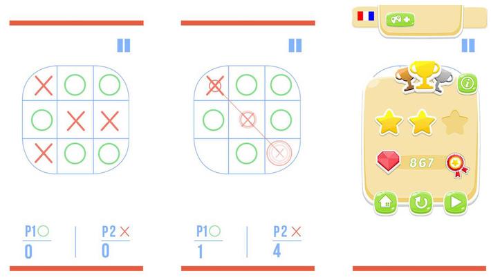 趣味井字棋游戏截图